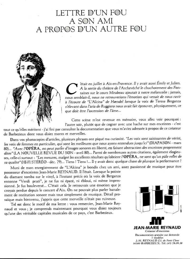 JM Reynaud - publicité