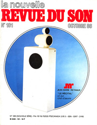 couverte nouvelle Revue du Son 1986 JMR Récital