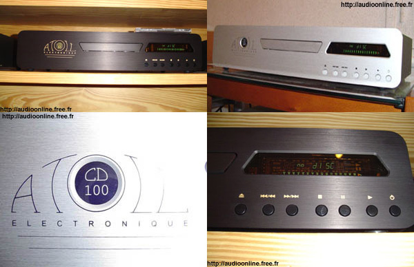 Audio On Line hifi : lecteurs CD Atoll CD80 CD100 CD200 SACD200