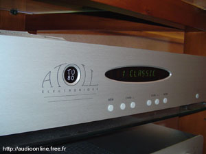 Audio On Line - Tuner FM Atoll electronique TU80